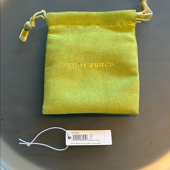 Tory Burch Ivory Hair Clip with Gold Details FULL INCLUSION - Picture 5 of 5